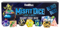 Misfit Adopt a Misfit Dice Set Blind Box Sharp Edge Dice 0687700235613