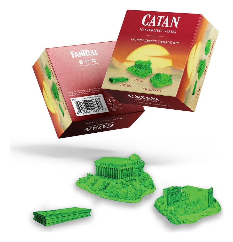 Catan Masterpiece Series Mini figures Set Greece 0605468218303