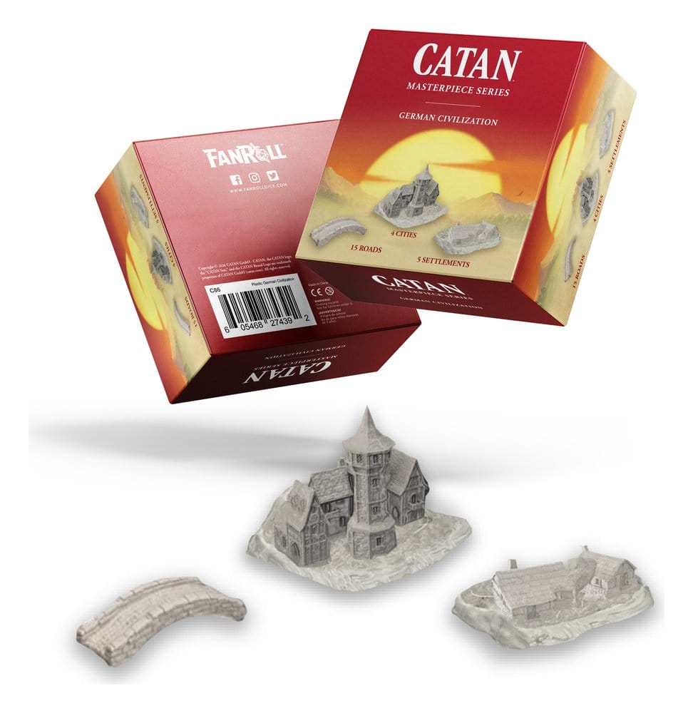 Catan Masterpiece Series Mini figures Set Germany 0605468274392
