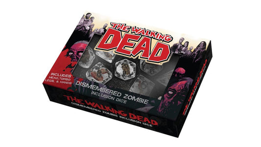 The Walking Dead  Dice Set Dismembered Zombie 0687700235194