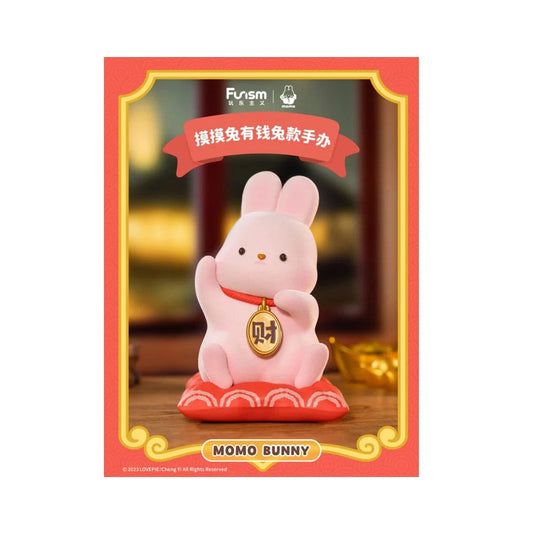Momo Bunny Statue 1/7 Money Come Come 15 cm 6972407215643