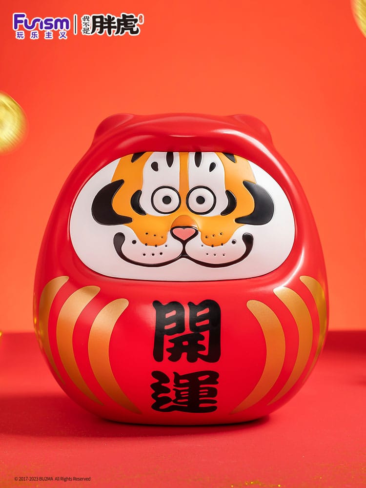 I Am Not Fat Tiger Statue 1/7 Alexander the Tiger Dharuma 20 cm 6972940556388