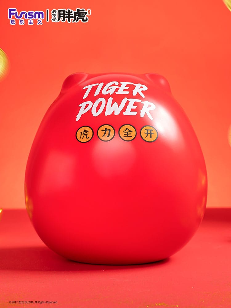 I Am Not Fat Tiger Statue 1/7 Alexander the Tiger Dharuma 20 cm 6972940556388