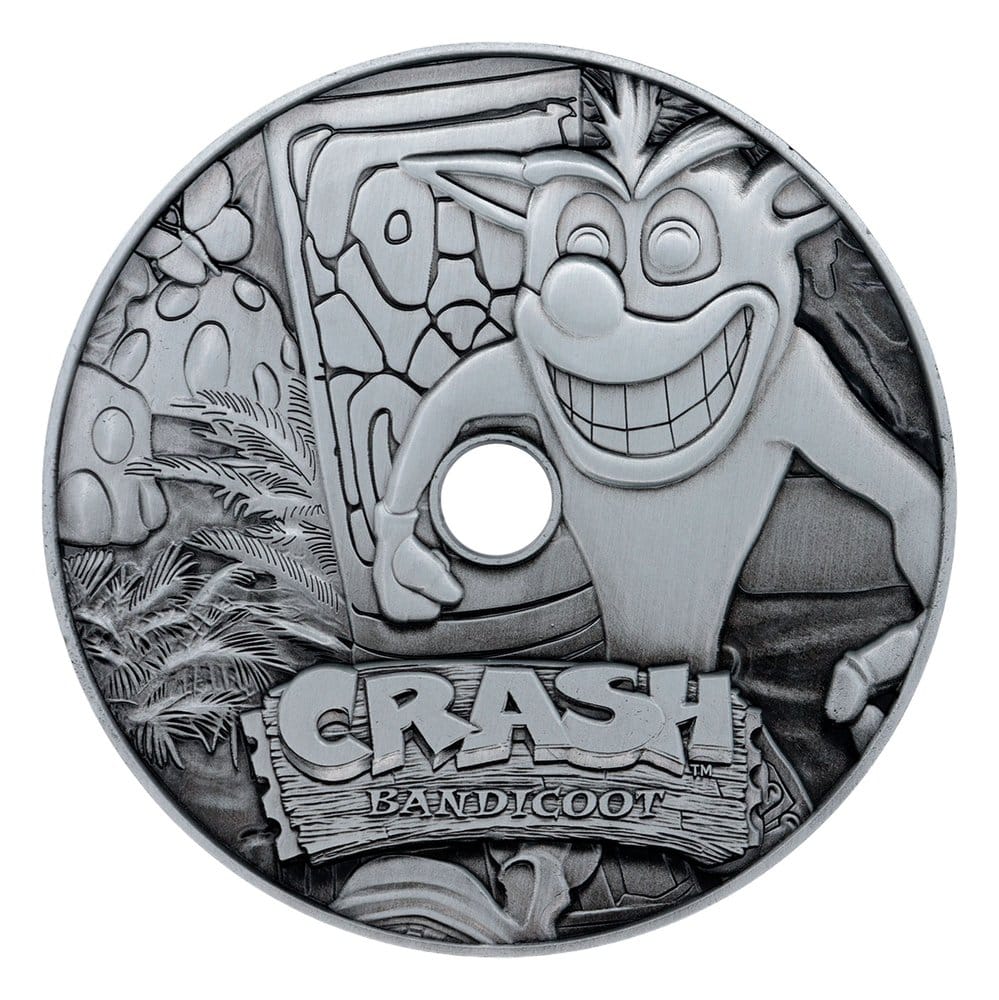 Crash Bandicoot Replica Metal CD-ROM Collectible Limited Edition 11 cm 5061114761114