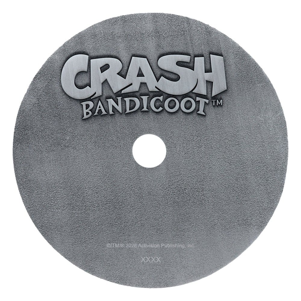 Crash Bandicoot Replica Metal CD-ROM Collectible Limited Edition 11 cm 5061114761114
