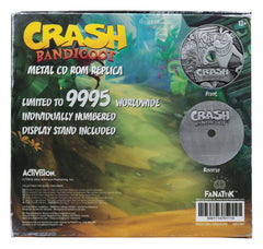 Crash Bandicoot Replica Metal CD-ROM Collectible Limited Edition 11 cm 5061114761114