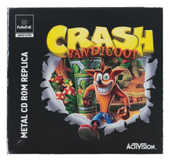 Crash Bandicoot Replica Metal CD-ROM Collectible Limited Edition 11 cm 5061114761114