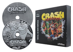 Crash Bandicoot Replica Metal CD-ROM Collectible Limited Edition 11 cm 5061114761114