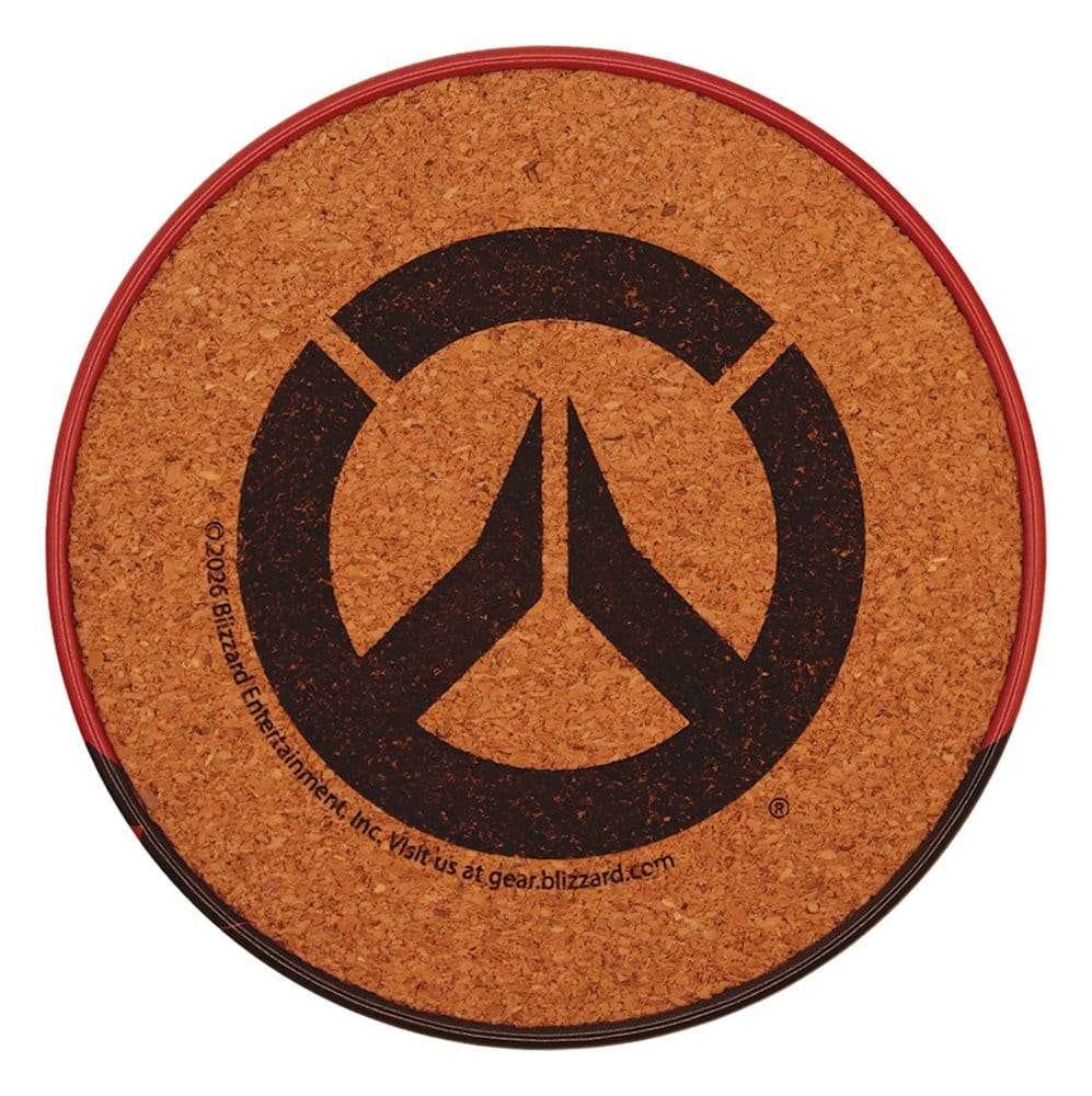 Overwatch Coaster 4-Pack Printed Metal 5061114760513