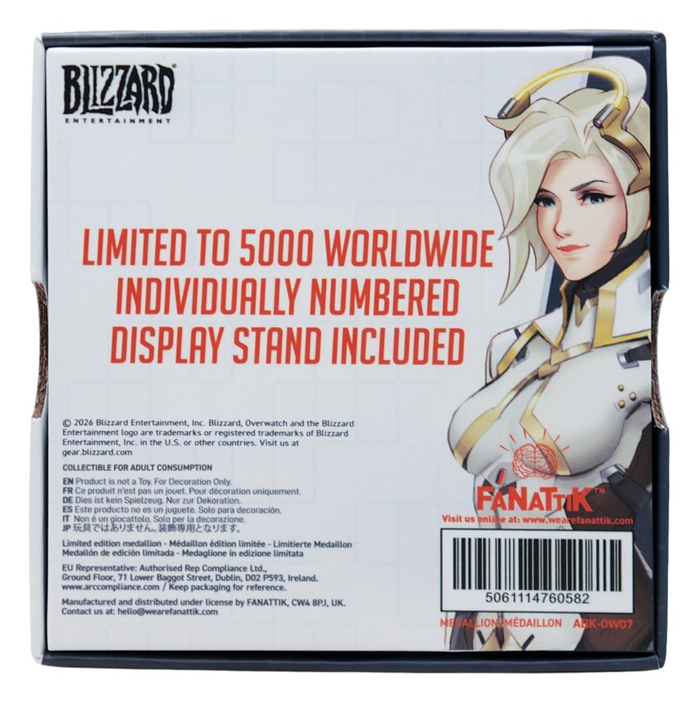 Overwatch Medallion Mercy Limited Edition 5061114760582