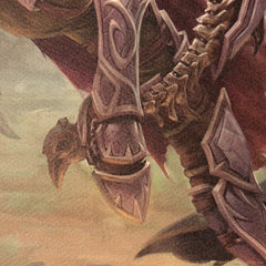 World of Warcraft Art Print Sylvanas vs Anduin Wrynn Limited Edition 42 x 30 cm 5060948299121