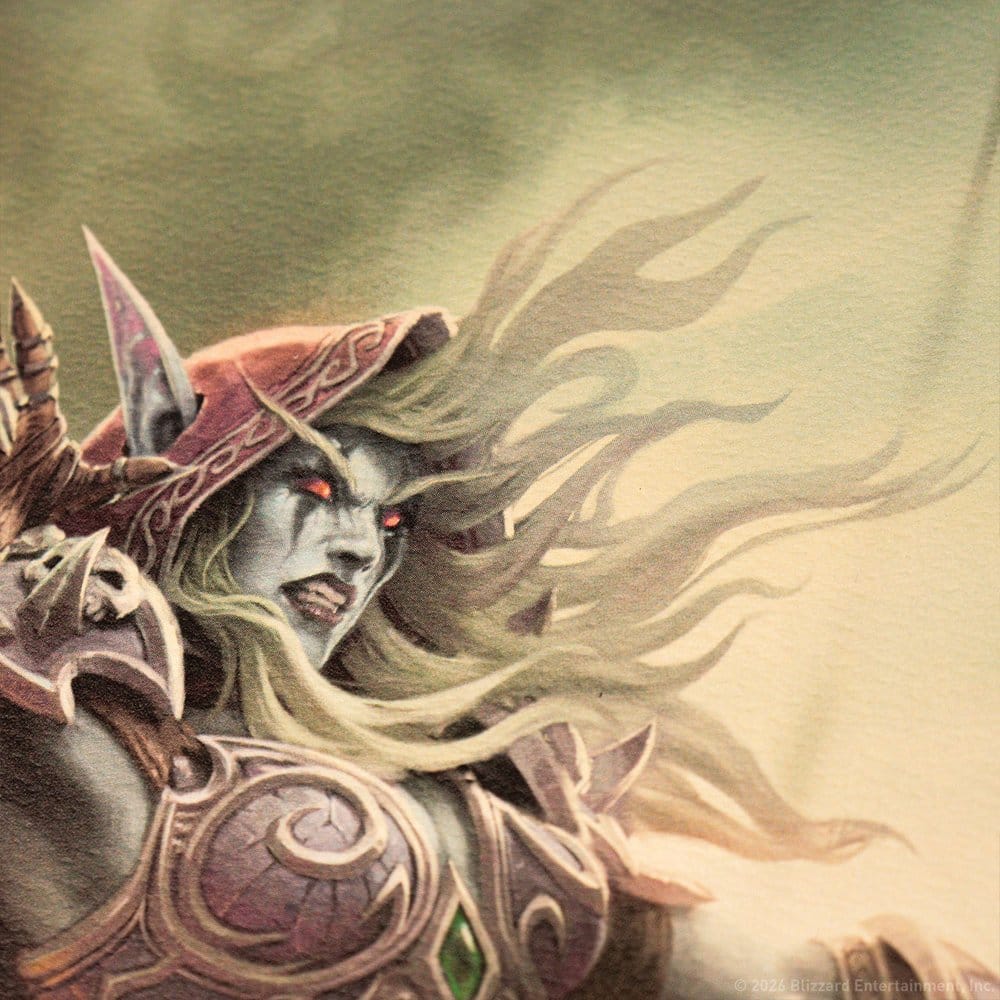 World of Warcraft Art Print Sylvanas vs Anduin Wrynn Limited Edition 42 x 30 cm 5060948299121