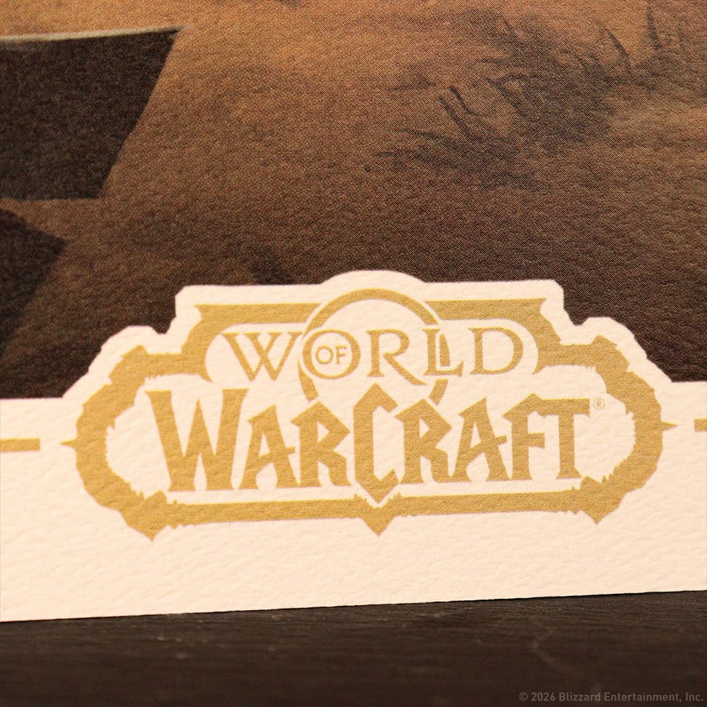 World of Warcraft Art Print Sylvanas vs Anduin Wrynn Limited Edition 42 x 30 cm 5060948299121