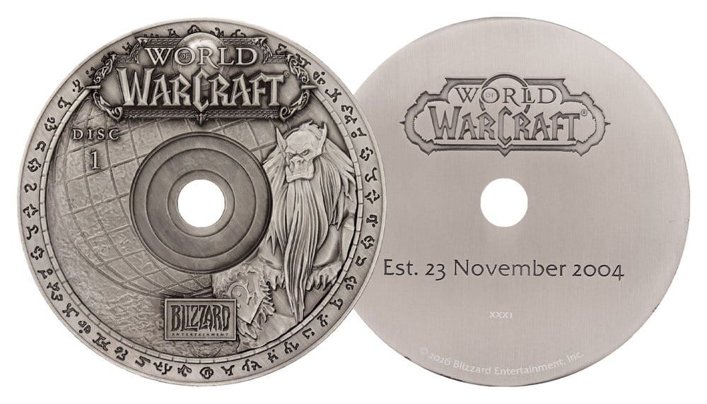 World of Warcraft Replica CD-ROM Limited Edition 11 cm 5060948299756