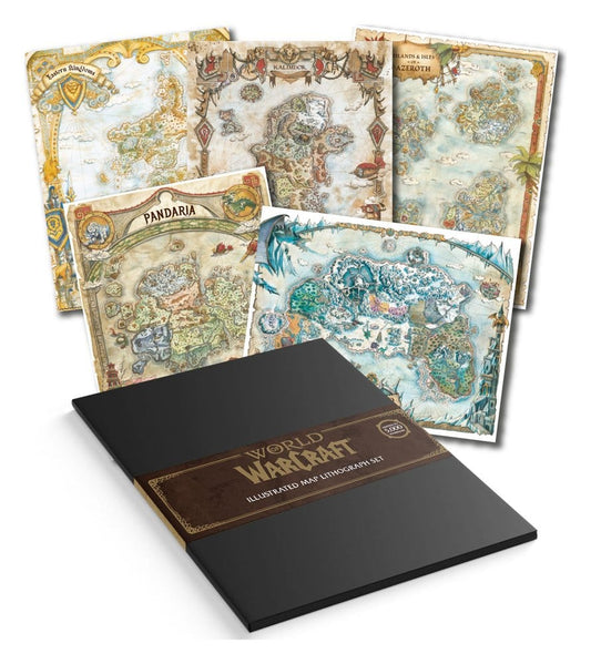 World of Warcraft Art Print Set Limited Edition 42 x 30 cm 5060948299800