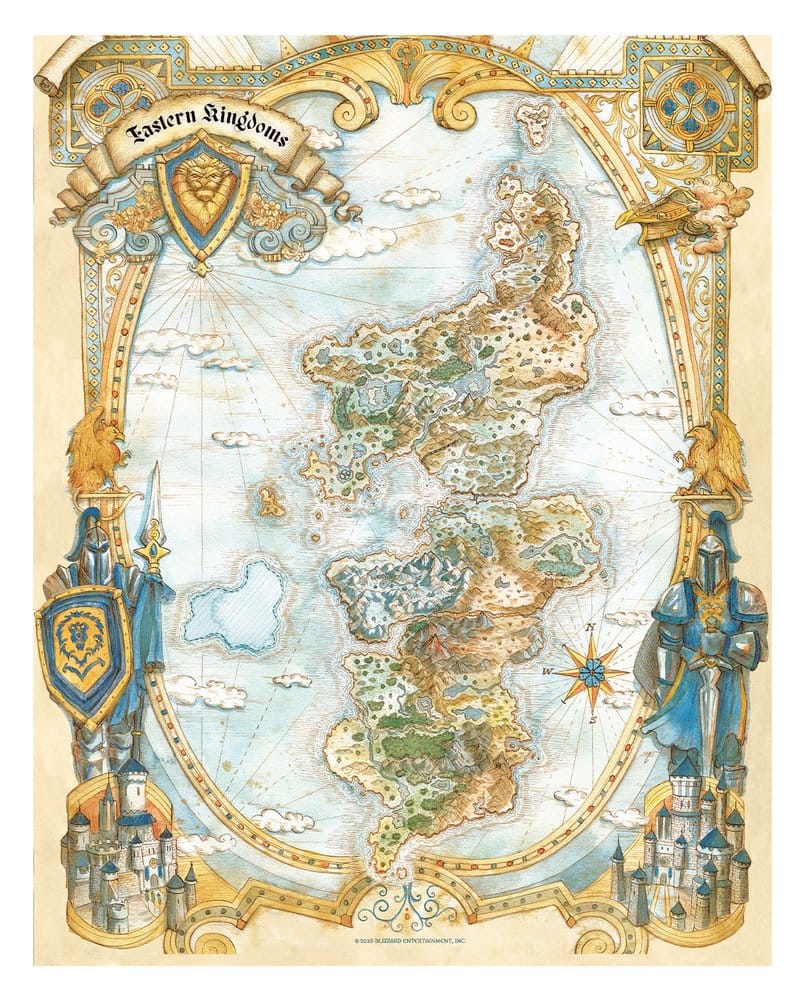 World of Warcraft Art Print Set Limited Edition 42 x 30 cm 5060948299800