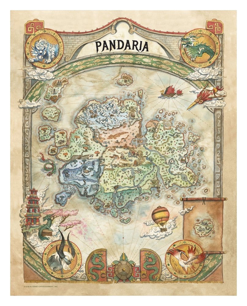World of Warcraft Art Print Set Limited Edition 42 x 30 cm 5060948299800