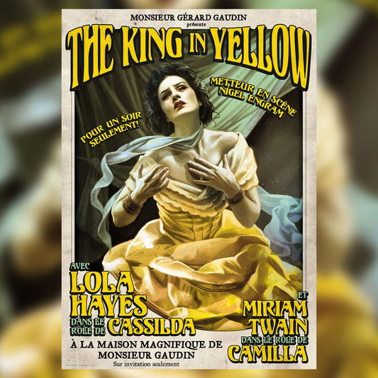 Arkham Horror Art Print The King In Yellow Limited Edition 42 x 30 cm 5060948291361