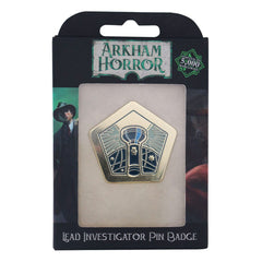 Arkham Horror Pin Badge Lead Investigator Lim 5060948291378