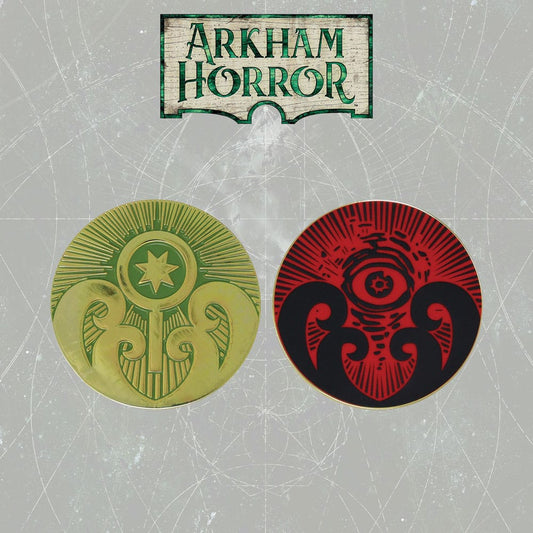 Arkham Horror Collectable Coin Clues & Doom L 5060948291408
