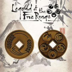 Legend of the Five Rings Collectable Coin Koku Limited Edition 5060948291491