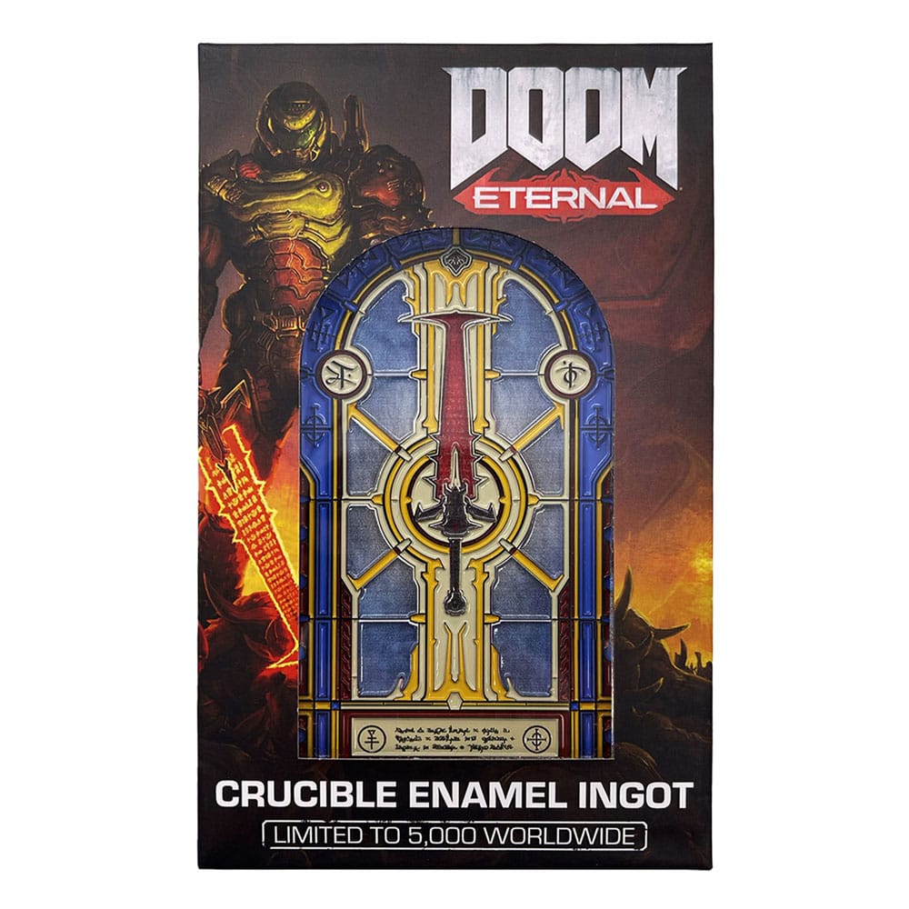 Doom Ingot Crucible Sword Stained Glass Limited Edition 5060948292436