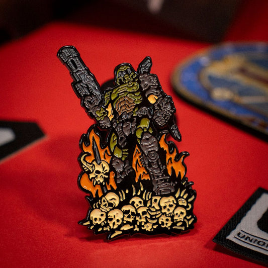 Doom Eternal Pin Badge Doom Guy Limited Edition 5060948292696
