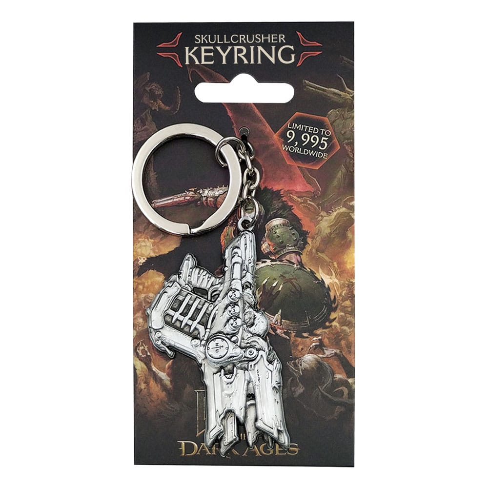 Doom: The Dark Ages Keychain Skull Crusher Limited Edition 5060948297226