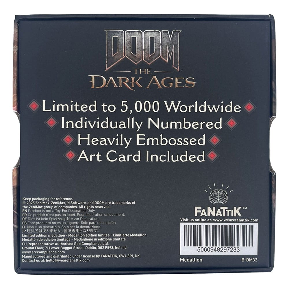 Doom: The Dark Ages Medallion Saw Shield 5060948297233