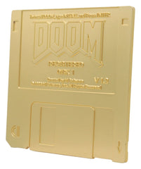 Doom Replik Floppy Disk Gold Plated Limited Edition      5060948298858