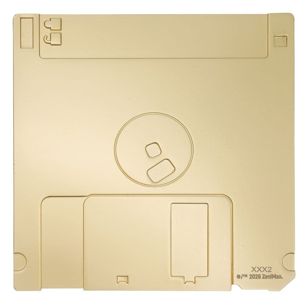 Doom Replik Floppy Disk Gold Plated Limited Edition      5060948298858