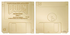Doom Replik Floppy Disk Gold Plated Limited Edition      5060948298858