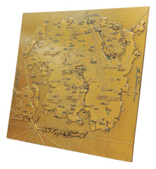 The Elder Scrolls Replica Metal Map of Tamriel Limited Edition 15 x 13 cm 5060948293686