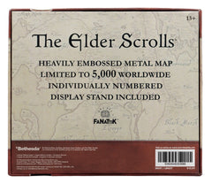 The Elder Scrolls Replica Metal Map of Tamriel Limited Edition 15 x 13 cm 5060948293686