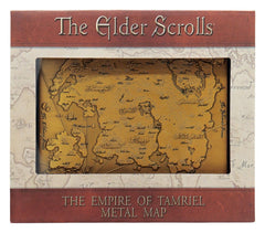 The Elder Scrolls Replica Metal Map of Tamriel Limited Edition 15 x 13 cm 5060948293686