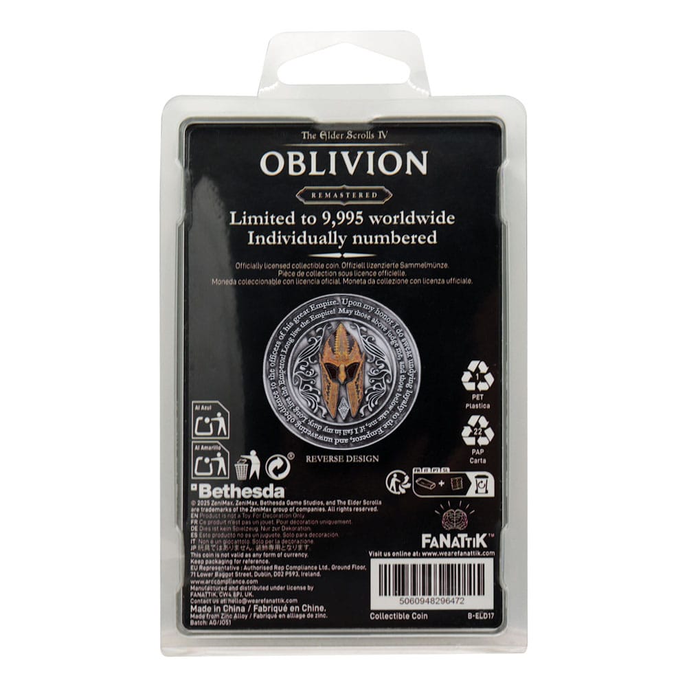 The Elder Scrolls IV: Oblivion Collectable Coin Imperial City 5060948296472
