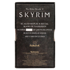 The Elder Scrolls V Replica Skyrim Nahkriin Dragon Priest Mask Limited Edition 5060948298223