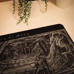 The Elder Scrolls V: Skyrim Desk Pad & Coaster Set 5061114761473