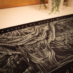 The Elder Scrolls V: Skyrim Desk Pad & Coaster Set 5061114761473