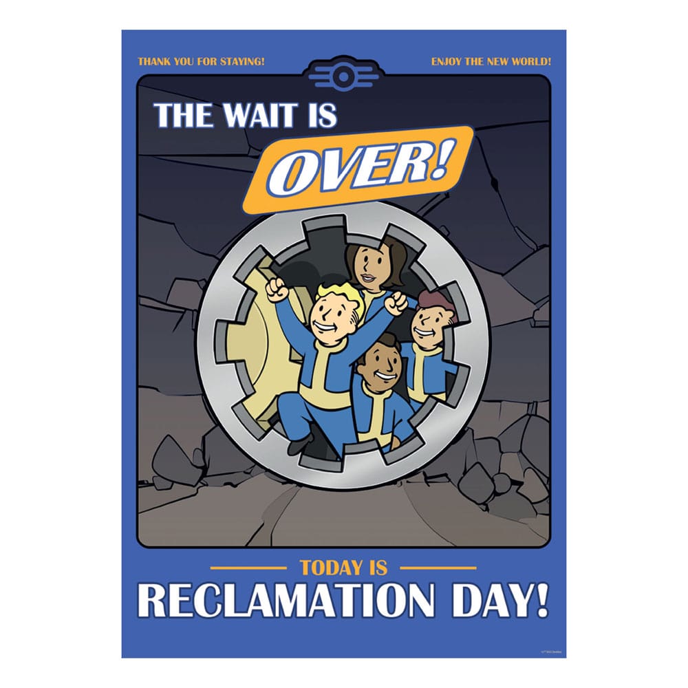 Fallout Art Print Reclamation Day Limited Edition 42 x 30 cm 5060948298070