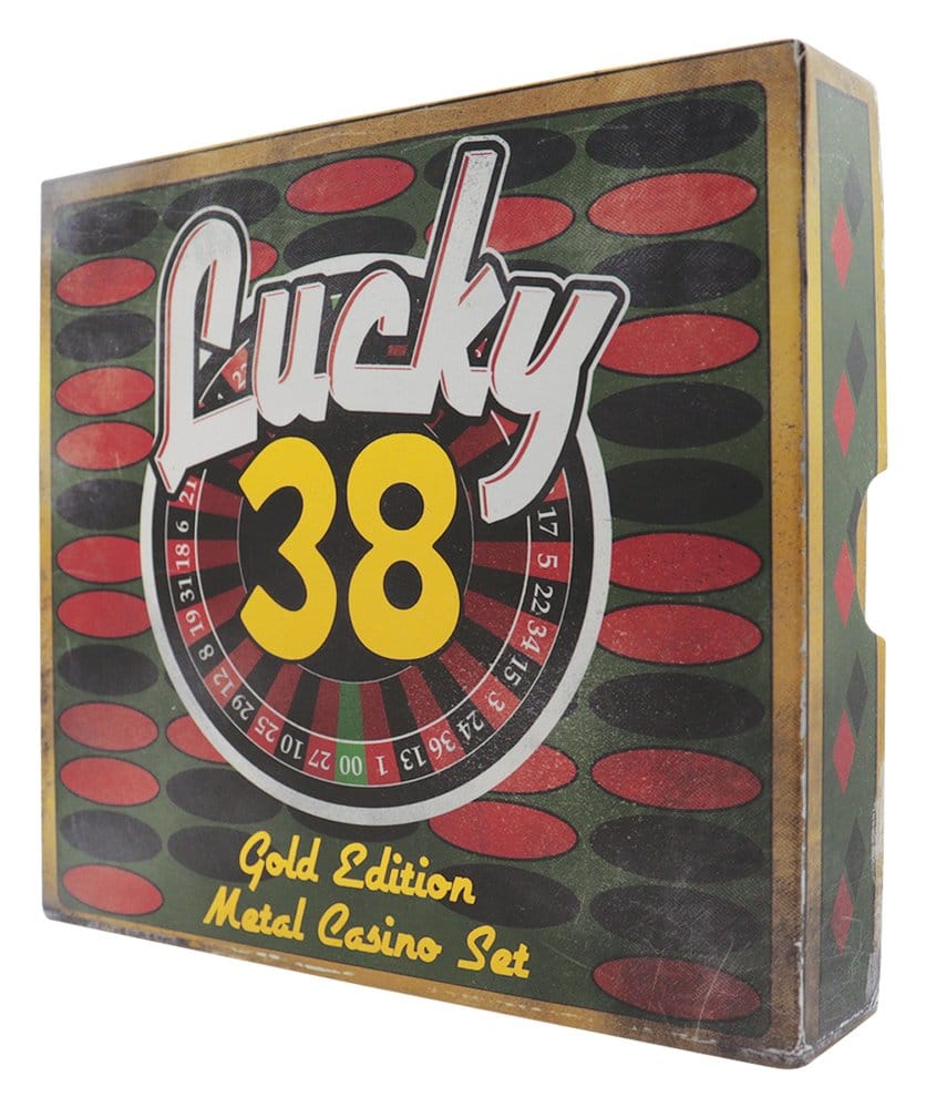 Fallout: New Vegas Replica Lucky 38 Imitation Gold Casino Set Limited Edition 5060948298995