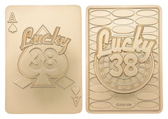 Fallout: New Vegas Replica Lucky 38 Imitation Gold Casino Set Limited Edition 5060948298995