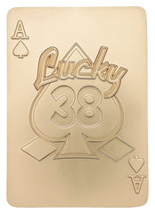 Fallout: New Vegas Replica Lucky 38 Imitation Gold Casino Set Limited Edition 5060948298995