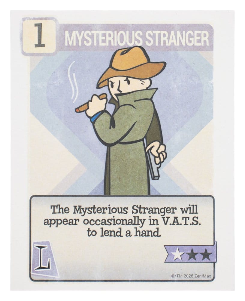 Fallout Ingot Pip-Boy Limited Edition Lenticular Mysterious Stranger Variant 5061114760971