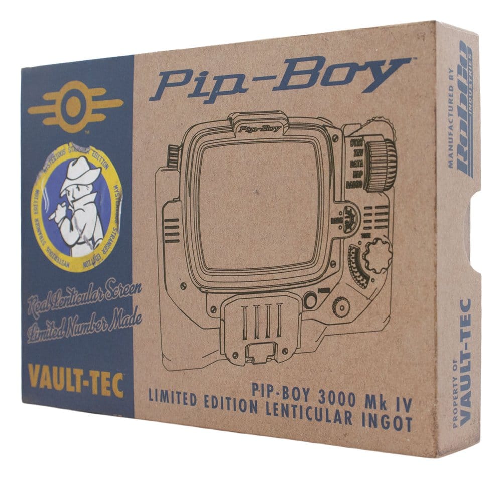 Fallout Ingot Pip-Boy Limited Edition Lenticular Mysterious Stranger Variant 5061114760971