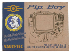 Fallout Ingot Pip-Boy Limited Edition Lenticular Mysterious Stranger Variant 5061114760971