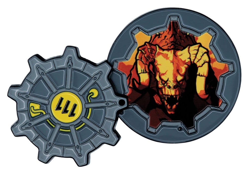 Fallout Pin Badge Vault Door 111 Limited Edition Hinged 5061114761305