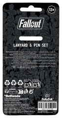 Fallout Vault-Tec Overseer Lanyard & Pin Badge Set 5061114761299