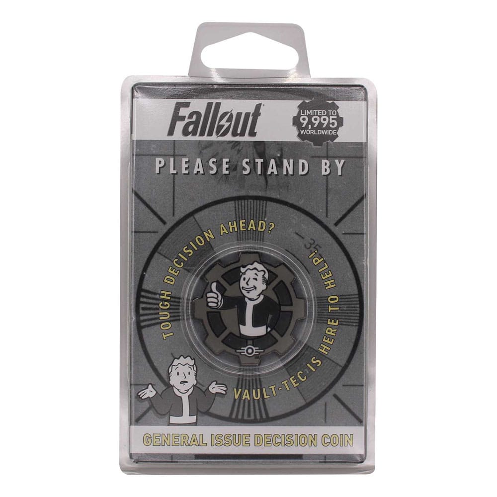 Fallout Collectable Coin Decision Black & White Limited Edition 5060948296847