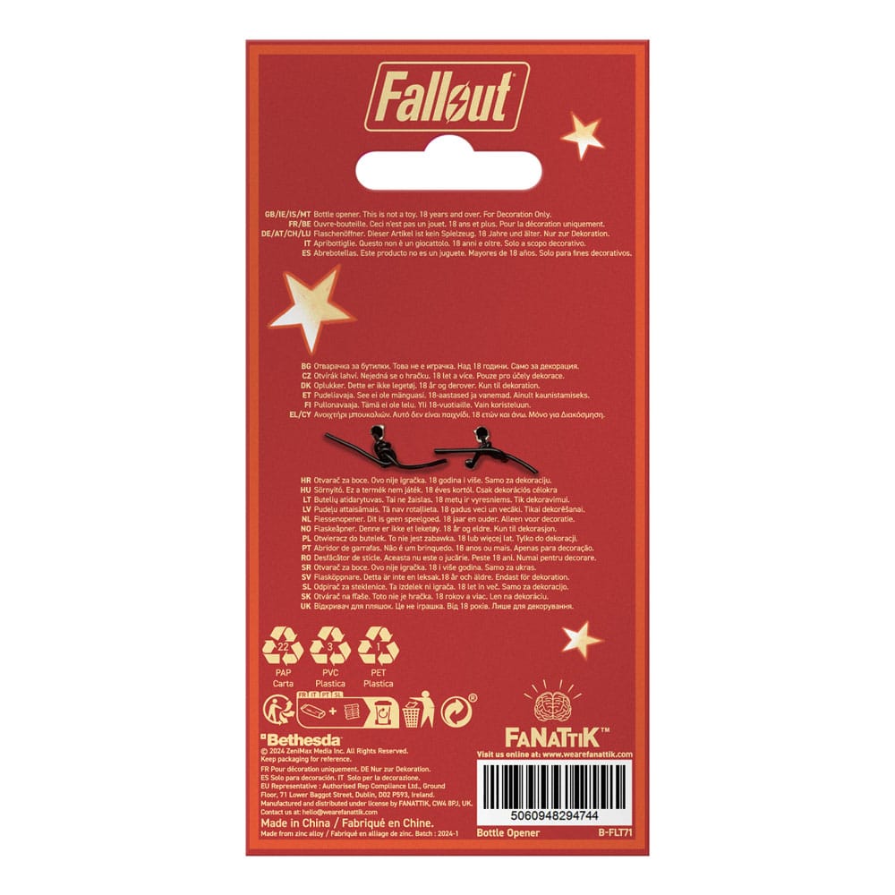 Fallout Bottle Opener Nuka-Cola 8 cm 5060948294744